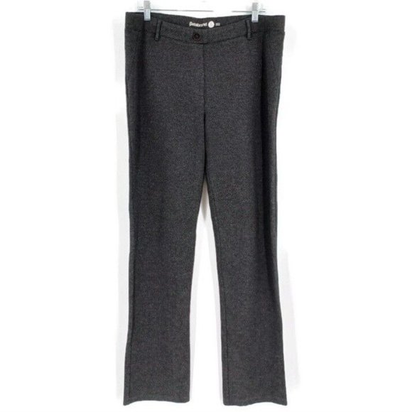 Betabrand Pants - BETABRAND Sz XL LONG Charcoal Dress Pant Yoga Straight Leg Casual Stretch Pocket